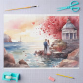 romantisch tissuepapier (Craft)