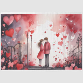 romantisch tissuepapier