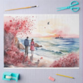 romantisch tissuepapier (Craft)