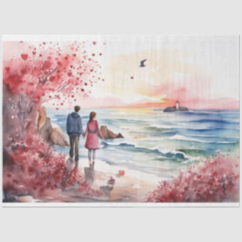 romantisch tissuepapier