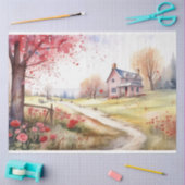 romantisch tissuepapier (Craft)