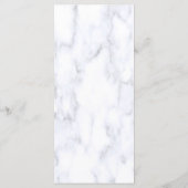 Romantisch tropisch menu (Achterkant)