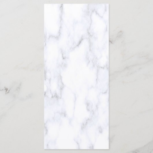 Romantisch tropisch menu (Achterkant)