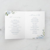 Romantisch tuinbouwprogramma voor stoffige blauwe  programma (Binnen)