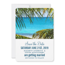 Romantisch Turquoise Tropisch Strand Bruiloft