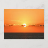 Romantisch Uitzicht, prachtige zonsondergang in de Briefkaart (Voorkant)