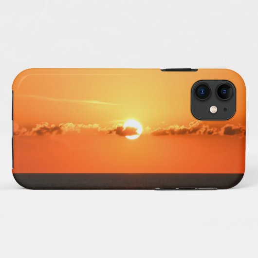 Romantisch Uitzicht, prachtige zonsondergang in de Case-Mate iPhone Case (Achterkant (horizontaal))