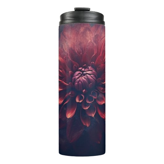 Romantisch Vakantie Seizoen Floral Design Tumbler Thermosbeker (Voorkant)