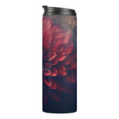 Romantisch Vakantie Seizoen Floral Design Tumbler Thermosbeker (Geroteerd rechts)
