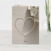 Romantisch Valentijn uitnodigingsontwerp Kaart (Achterkant)