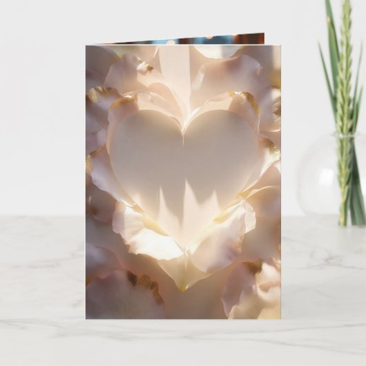 Romantisch Valentijn uitnodigingsontwerp Kaart (Voorkant)