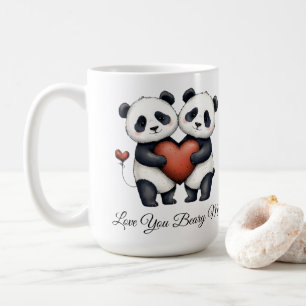 Romantisch Valentijns cadeau voor haar of hem Koffiemok