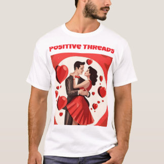Romantisch Valentijns T-Shirt voor Koppels | Liefd