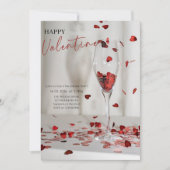 Romantisch Valentijnsdag Feest Kaart (Voorkant)