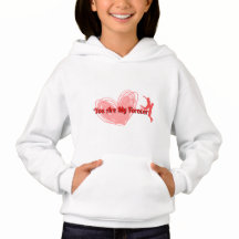 Romantisch Valentijnsdag Hoodie: "Jij bent mijn ee