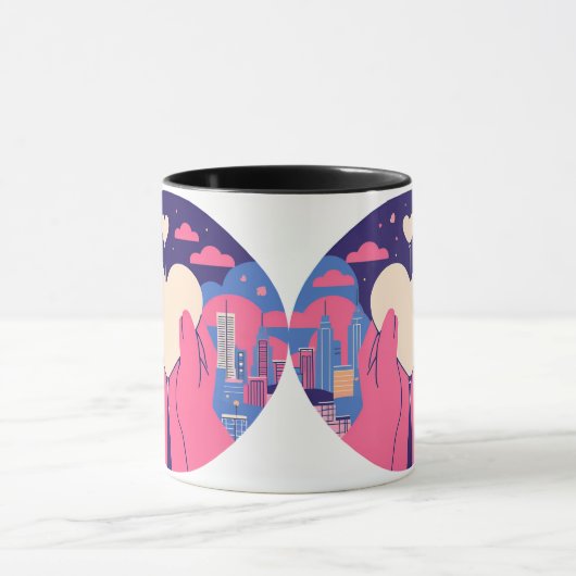 Romantisch Valentijnsdag mok cadeau (Midden)