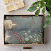 Romantisch valentijnsdag rozen wijn tissuepapier (Geschenk)