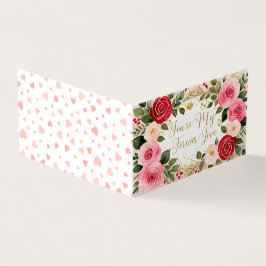 Romantisch Valentijnsdag Wenskaart Kaart