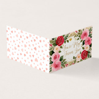 Romantisch Valentijnsdag Wenskaart Kaart