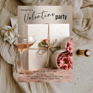 Romantisch Valentijnsdagfeest Kaart
