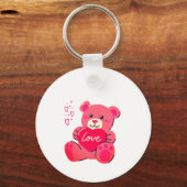 Romantisch Valentijnsdaggeschenk Sleutelhanger (Voorkant)