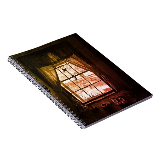 Romantisch venster notitieboek (Rechterzijde)