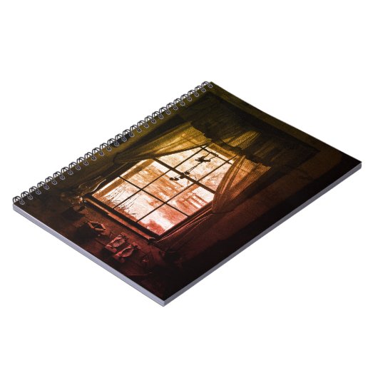 Romantisch venster notitieboek (Linkerzijde)