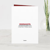 Romantisch verjaardagsgedicht valentijn liefde feestdagen kaart (Achterkant)