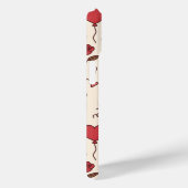 Romantisch vieringskrabbelpatroon Case-Mate iPhone case (Achterkant / Rechts)