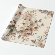 Romantisch vintage bloemenboeketpatroon