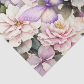 Romantisch Vintage Bloemige Liebesbrief Decoupage Tissuepapier (Detail)