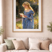 Romantisch Vintage Portret Poster