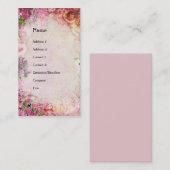 Romantisch Visitekaartje (Voorkant / Achterkant)