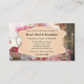 Romantisch Visitekaartje met bende en ontbijt (Voorkant)