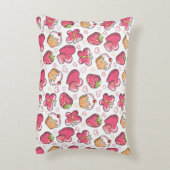 romantisch voedselpatroon accent kussen (Achterkant (Verticaal))