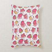 romantisch voedselpatroon accent kussen (Voorkant(Verticaal))
