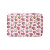romantisch voedselpatroon badmat (Voorkant)