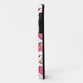 romantisch voedselpatroon Case-Mate iPhone case (Achterkant/links)