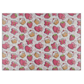 romantisch voedselpatroon snijplank (Voorkant)
