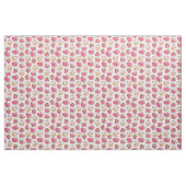 romantisch voedselpatroon stof (Fat Quarter)