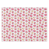 romantisch voedselpatroon tafelkleed (Voorkant (Horizontaal))