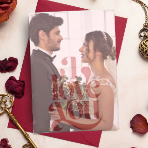 Romantisch Voeg je eigen foto toe Valentijnsdag Ka Save The Date