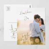 Romantisch Voor De Liefde Van Mijn Leven Briefkaart (Voorkant / Achterkant)