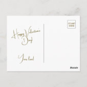 Romantisch Voor De Liefde Van Mijn Leven Briefkaart (Achterkant)