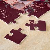 Romantisch voor de vrouw die ik liefheb Valdag Legpuzzel (Zijkant)