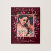 Romantisch voor de vrouw die ik liefheb Valdag Legpuzzel (Verticaal)