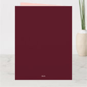 Romantisch voor de vrouw van wie ik hou van Valent Kaart (Achterkant)