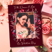 Romantisch voor de vrouw van wie ik hou van Valent Kaart