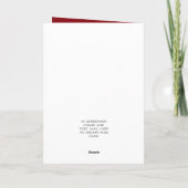 Romantisch Voor Echtgenote Western Valentijnsdag Feestdagen Kaart (Achterkant)