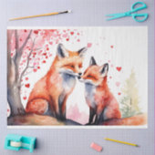 romantisch vossenweefselpapier tissuepapier (Craft)